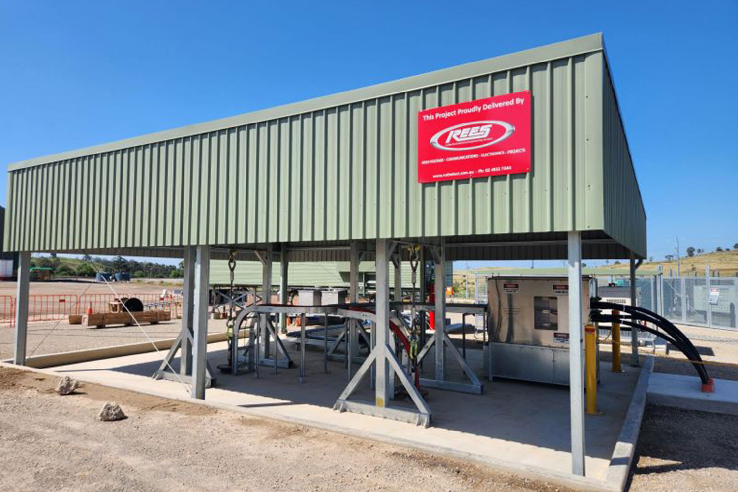Appin Mine Ventilation Shaft Project Completion REES